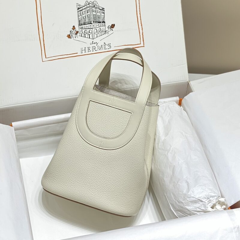 Replica Hermes The Loop White - best quality luxury bag dupe