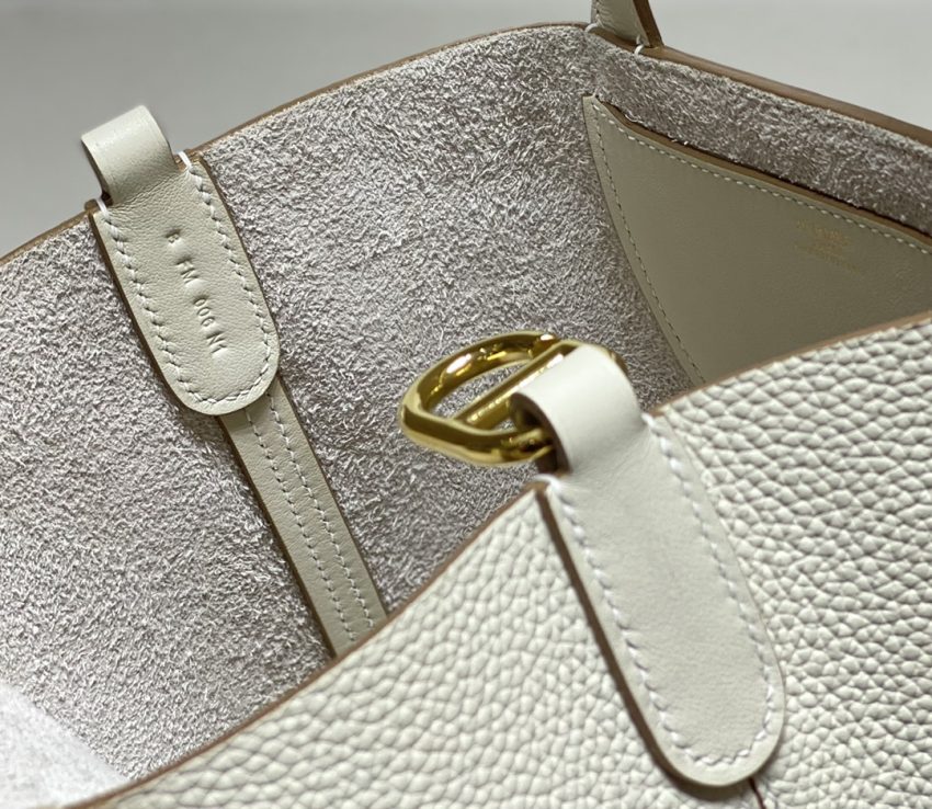 Replica Hermes The Loop White - high-accuracy replica luxury purse
