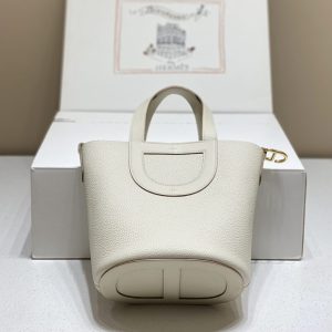 Replica Hermes The Loop White - near-authentic luxury replica handbag