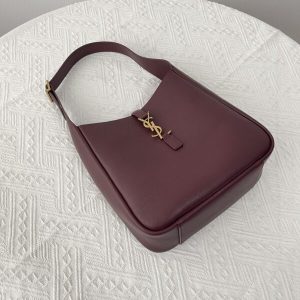 Replica YSL LE 5 A 7 Small Bordeaux - high-accuracy replica luxury purse