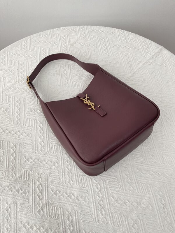 Replica YSL LE 5 A 7 Small Bordeaux - high-accuracy replica luxury purse
