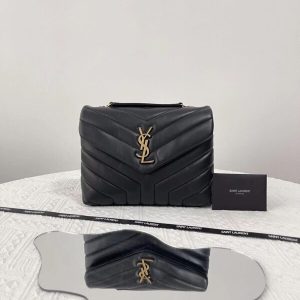 Replica YSL LouLou Small Black - elite superclone designer purse
