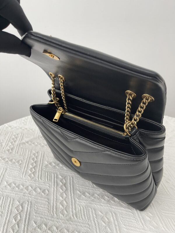 Replica YSL LouLou Small Black - high-end fake designer purse