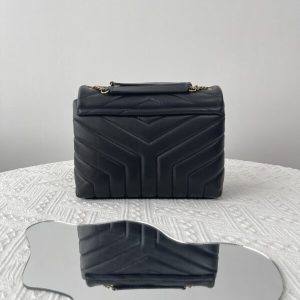 Replica YSL LouLou Small Black - high-end fake designer purse