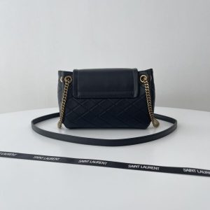 Replica YSL Nolita Black - 1:1 designer replica handbag