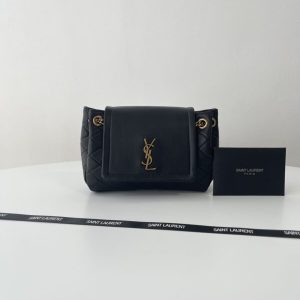 Replica YSL Nolita Black - top-tier luxury replica shoulder bag
