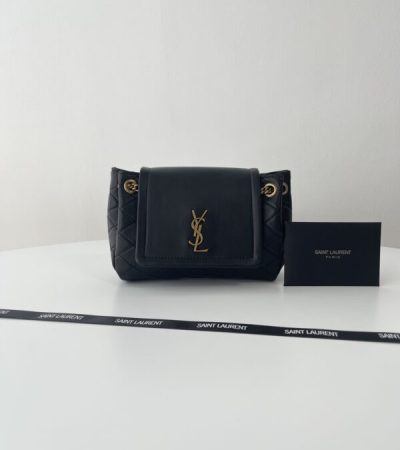 Replica YSL Nolita Black - top-tier luxury replica shoulder bag