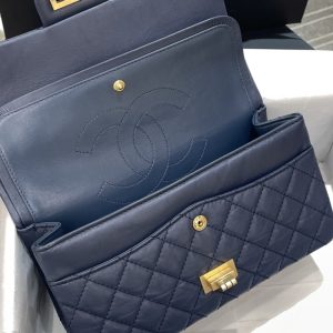 Replica CHANEL 2.55 Bag Blue - realistic designer-inspired fake bag