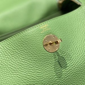 Replica Hermes Lindy Light Green - high-end fake designer purse
