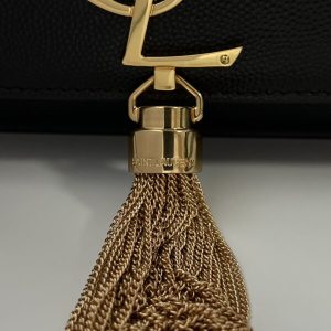 Replica YSL Kate Tassel Black - high-accuracy replica luxury purse