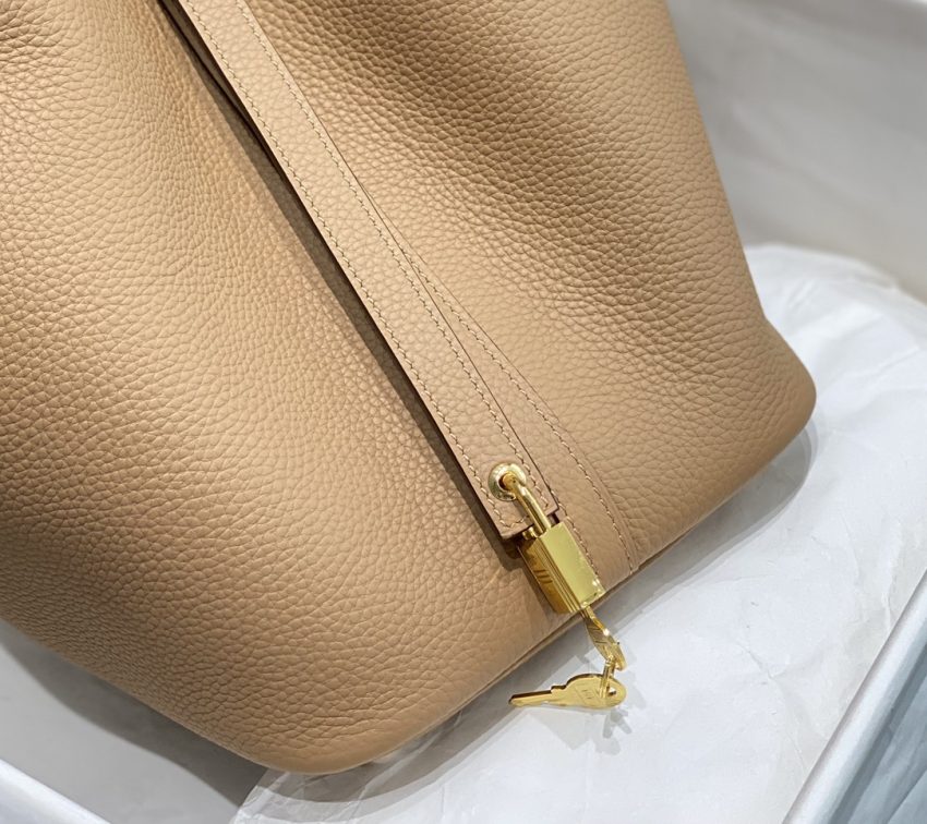 Replica Hermes Picotin Lock Milk Tea - best-selling designer handbag dupe