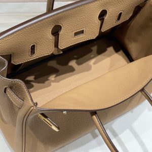 Replica Hermes Birkin Milk Tea - near-authentic luxury replica handbag