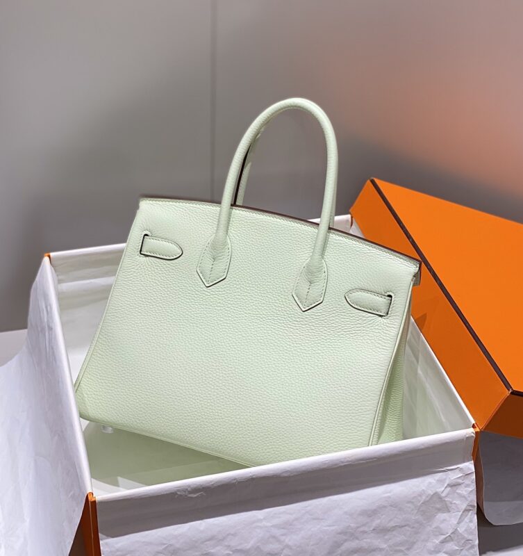 Replica Hermes Birkin Bubble Green - premium 1:1 fake handbag model