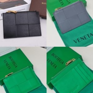 Replica Bottega Veneta Large Zipper Card Holder - realistic designer-inspired fake bag