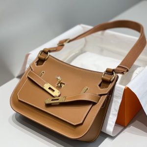 Replica Hermes Jypsiere Brown - premium 1:1 fake handbag model