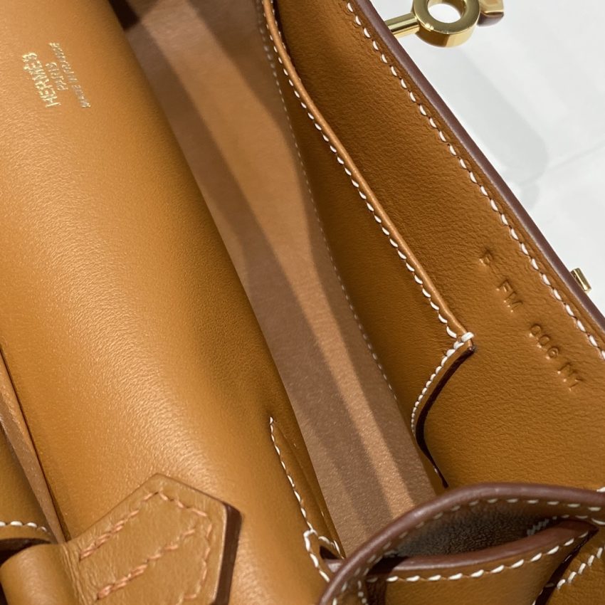 Replica Hermes Jypsiere Brown - best quality luxury bag dupe