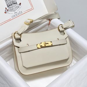Replica Hermes Jypsiere White - best-selling designer handbag dupe