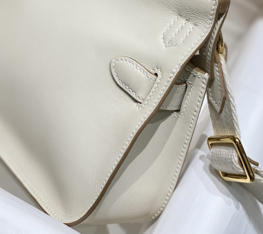 Replica Hermes Jypsiere White - ultra-realistic fake designer tote