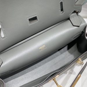 Replica Hermes Jypsiere Cumulonimbus gray - best quality luxury bag dupe