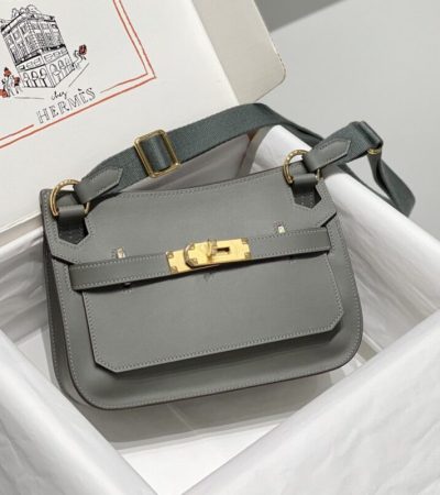 Replica Hermes Jypsiere Cumulonimbus gray - 1:1 designer replica handbag