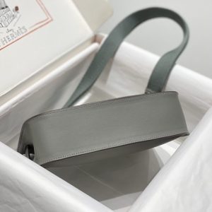 Replica Hermes Jypsiere Cumulonimbus gray - realistic designer-inspired fake bag