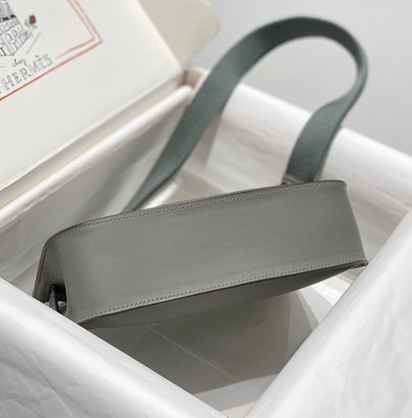 Replica Hermes Jypsiere Cumulonimbus gray - realistic designer-inspired fake bag