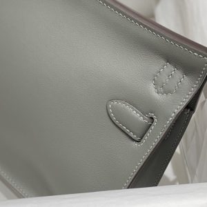 Replica Hermes Jypsiere Cumulonimbus gray - best quality luxury bag dupe