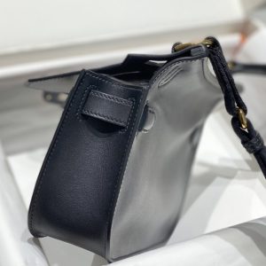 Replica Hermes Jypsiere Black - premium 1:1 fake handbag model
