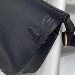 Replica Hermes Jypsiere Black - best quality luxury bag dupe