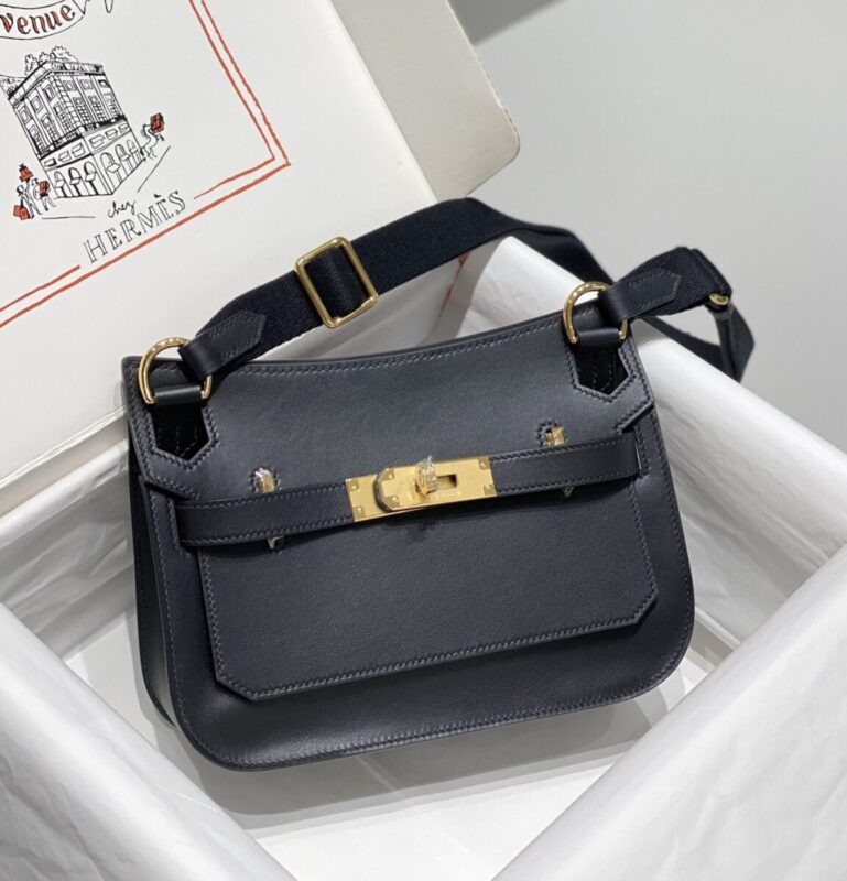 Replica Hermes Jypsiere Black - high-accuracy replica luxury purse