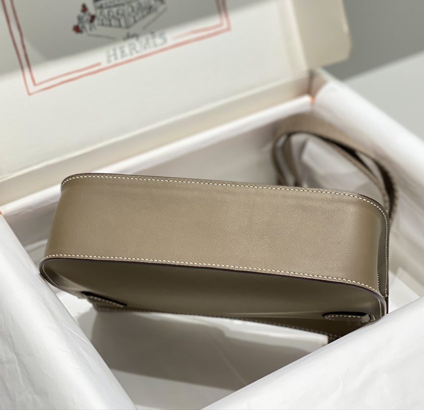 Replica Hermes Jypsiere Elephant Grey - authentic-look luxury purse replica