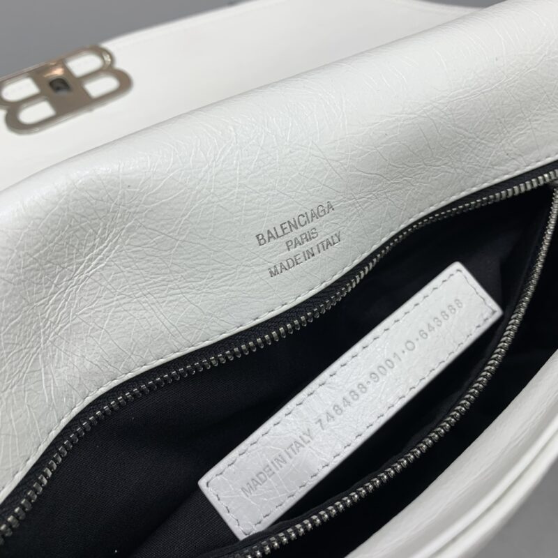 Replica Balenciaga Large BB White - high-accuracy replica luxury purse