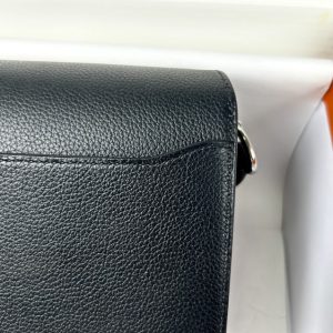 Replica Hermes Sac Roulis Black - best-selling designer handbag dupe