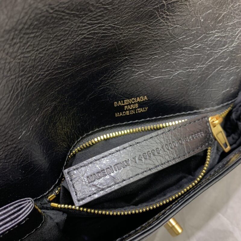 Replica Balenciaga Small BB Black - realistic designer-inspired fake bag