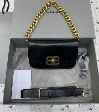 Replica Balenciaga Small BB Black - best quality luxury bag dupe