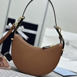 Replica Prada Arque Caramel - high-quality designer bag clone