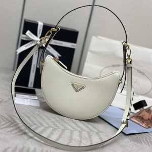 Replica Prada Arque White - premium 1:1 fake handbag model