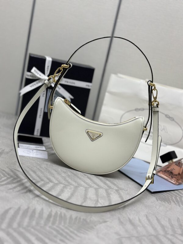 Replica Prada Arque White - premium 1:1 fake handbag model