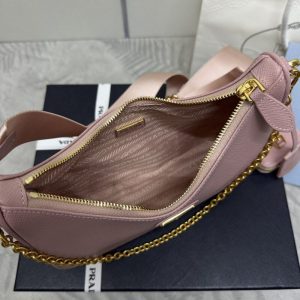 Replica Prada Re-Edition 2005 Pink - 1:1 designer replica handbag