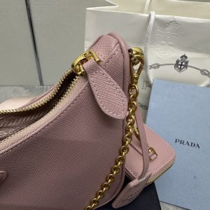 Replica Prada Re-Edition 2005 Pink - premium 1:1 fake handbag model