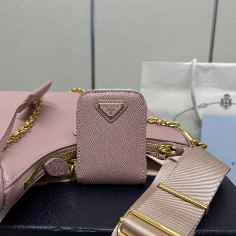 Replica Prada Re-Edition 2005 Pink - realistic designer-inspired fake bag