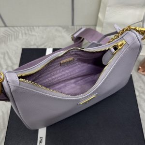 Replica Prada Re-Edition 2005 Purple - premium 1:1 fake handbag model