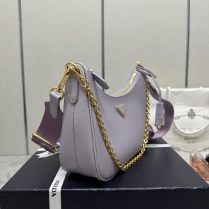 Replica Prada Re-Edition 2005 Purple - near-authentic luxury replica handbag