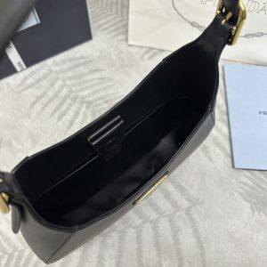 Replica Prada Cleo Medium Black - near-authentic luxury replica handbag