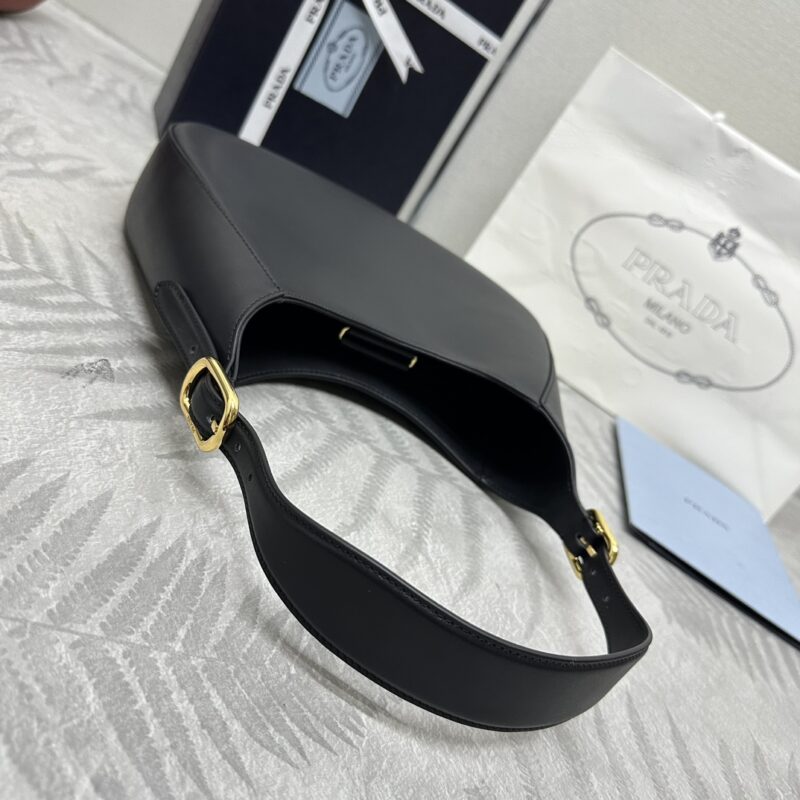 Replica Prada Cleo Medium Black - premium 1:1 fake handbag model