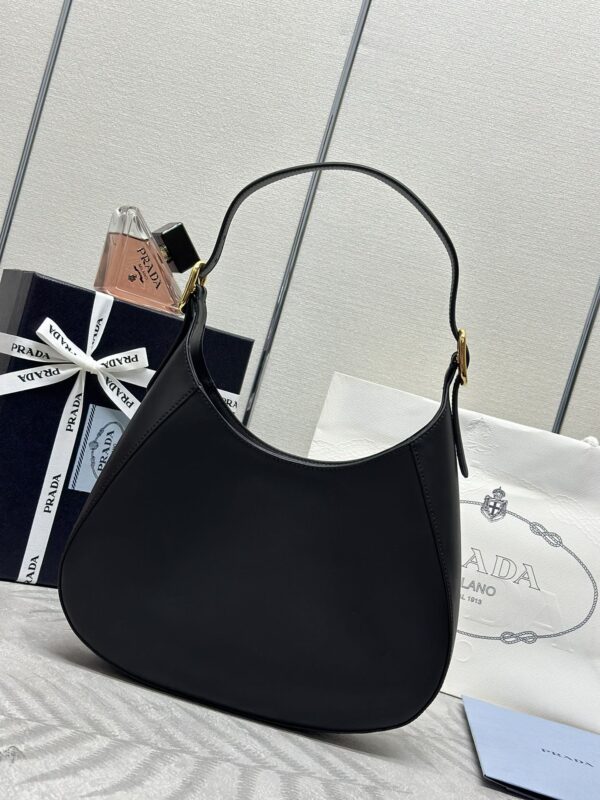 Replica Prada Cleo Medium Black - high-quality designer bag clone