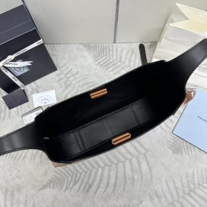 Replica Prada Cleo Large Brown Bag - near-authentic luxury replica handbag