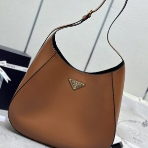 Replica Prada Cleo Large Brown Bag - elite superclone designer purse