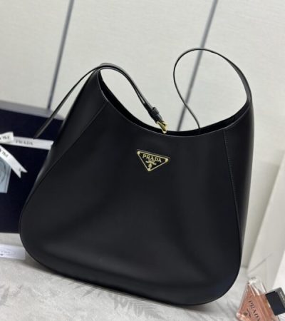 Replica Prada Cleo Large Black Bag - high-accuracy replica luxury purse