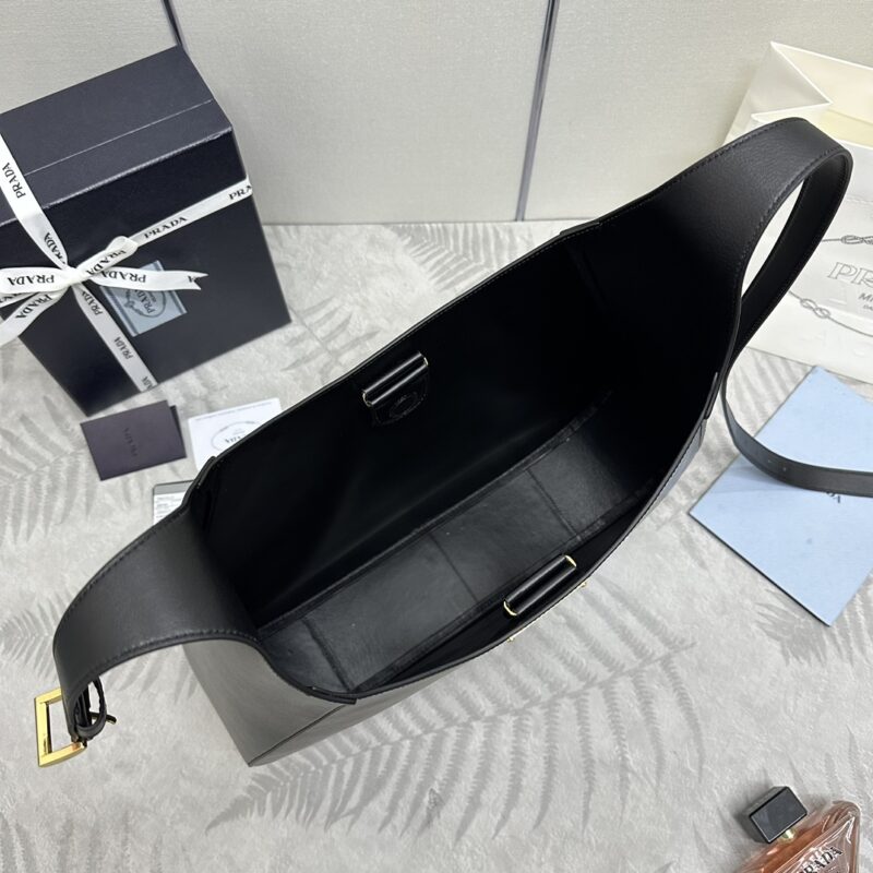 Replica Prada Cleo Large Black Bag - ultra-realistic fake designer tote